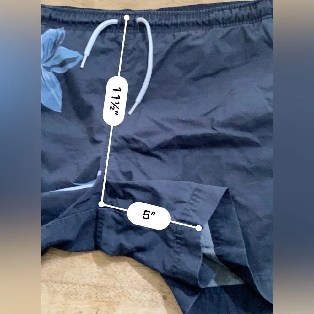 Polo Ralph Lauren‎ Men’s Sz M Navy Floral Swim Trunks